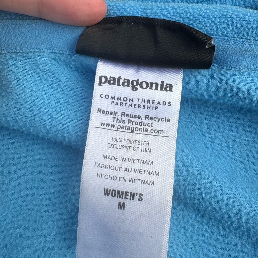Patagonia Blue W's Micro D® Jacket Fleece - Picture 6 of 6
